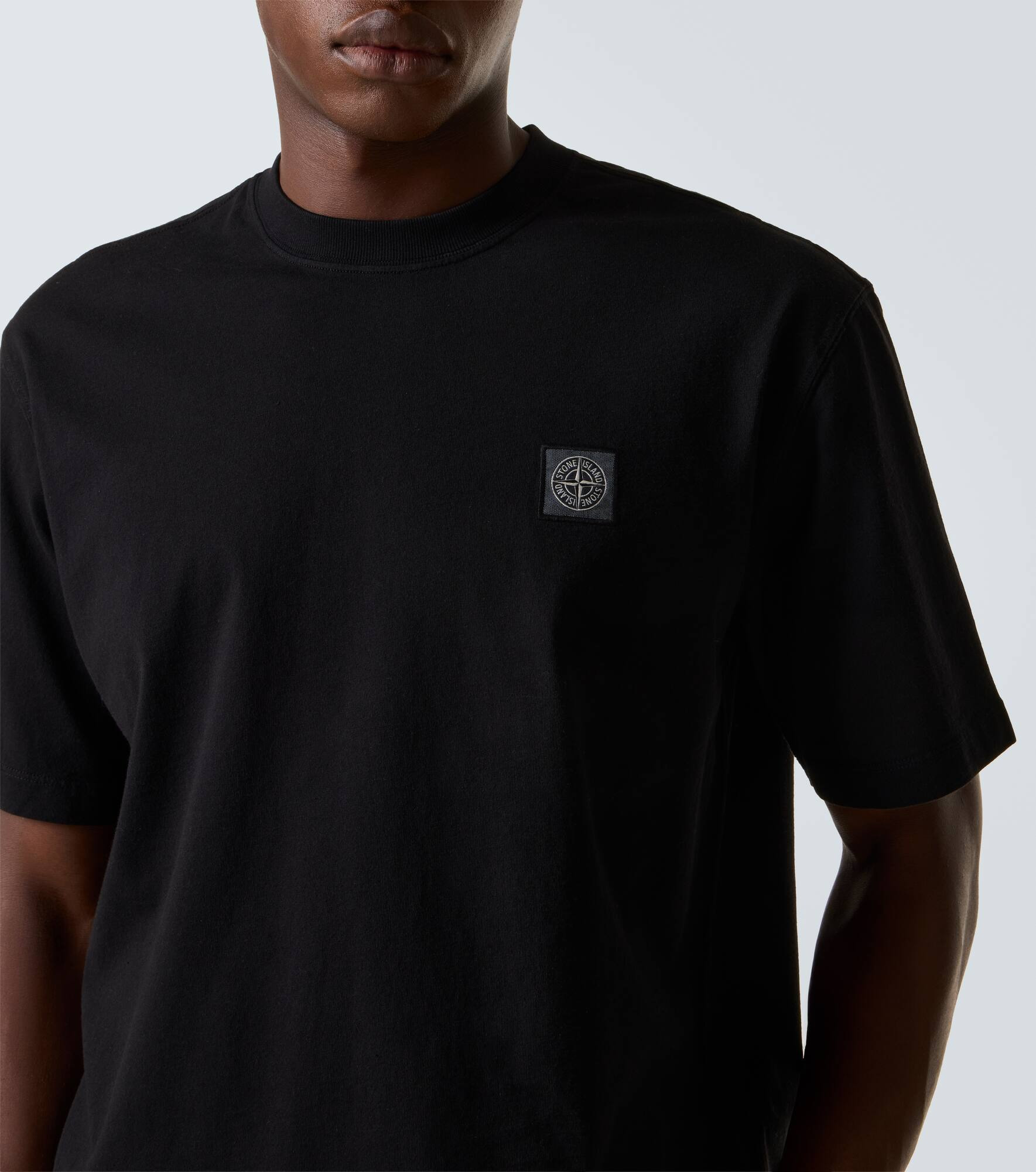 Embroidered cotton jersey T-shirt - 5