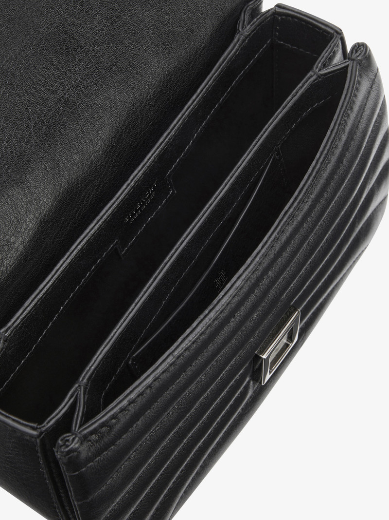 SMALL 4G SOFT BAG IN QUILTED LEATHER 7
