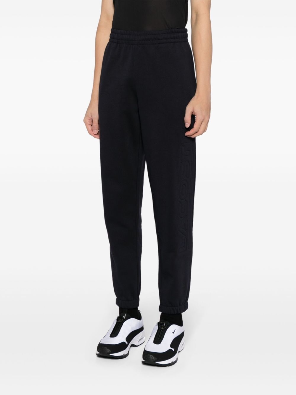 logo-appliquÃ© cotton blend track pants - 3