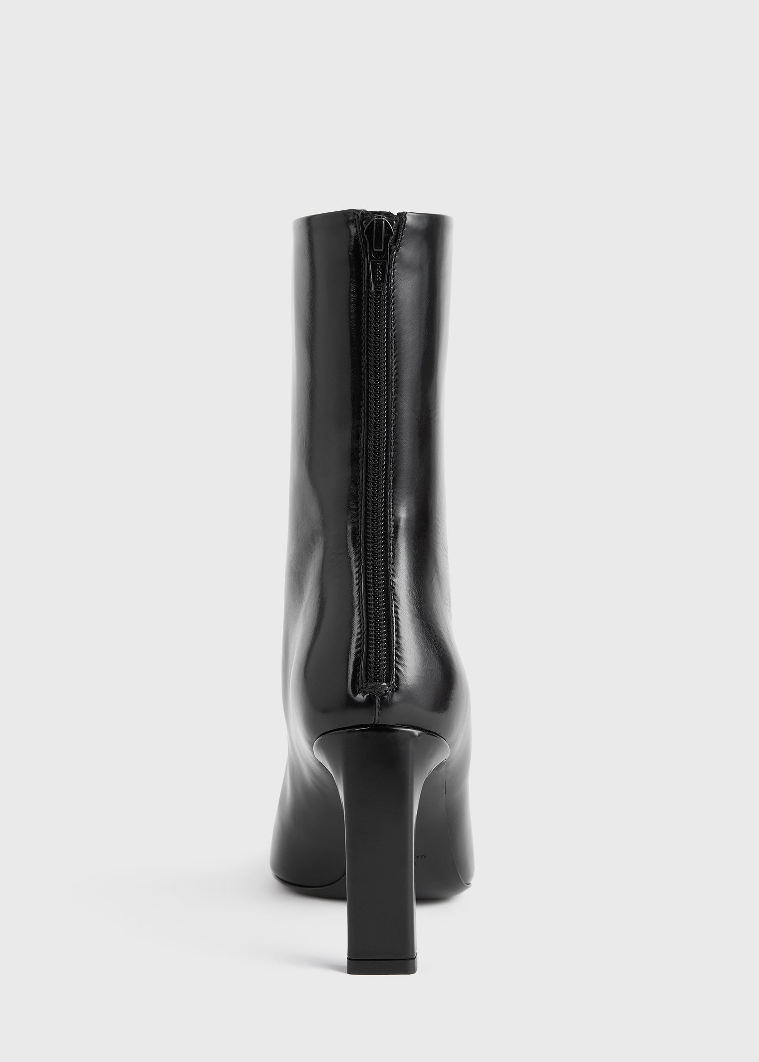Bar glossy leather boots black - 4