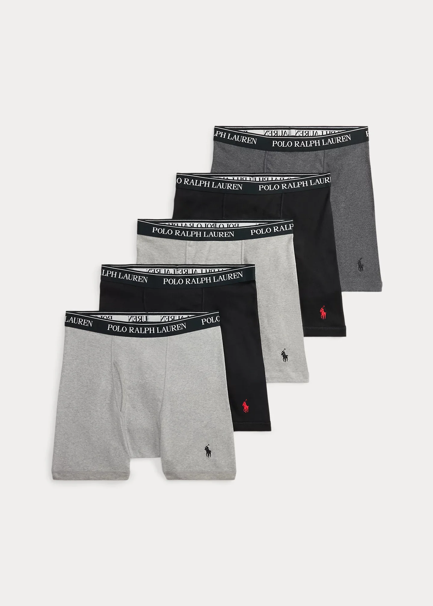 Cotton Wicking Boxer Brief 5-Pack - 1