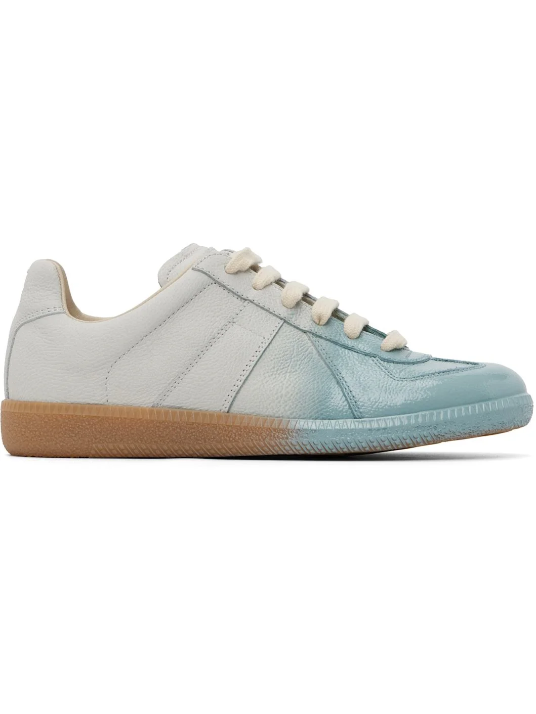 Gray & Blue Replica Sneakers - 1