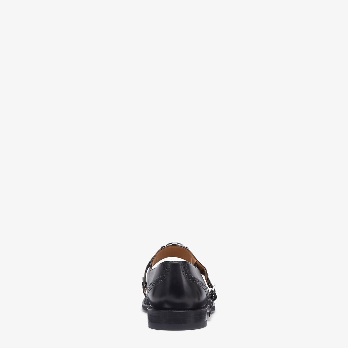 Black leather ballerinas - 3