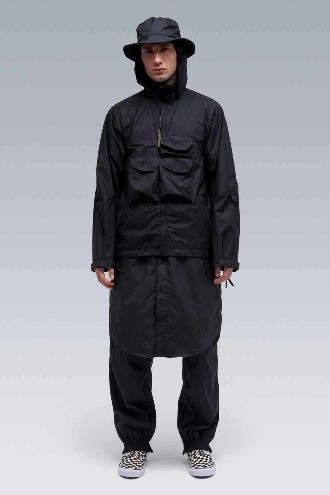 J28-WS 2L Gore-Tex Infinium™ Windstopper® Interops Jacket Black - 2