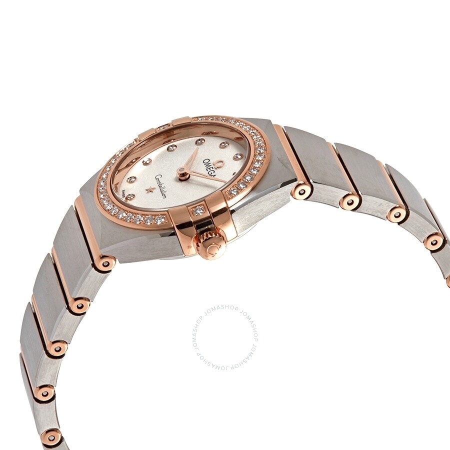 Omega Constellation Manhattan Diamond Silver Dial Ladies Watch 131.25.25.60.52.001 - 2