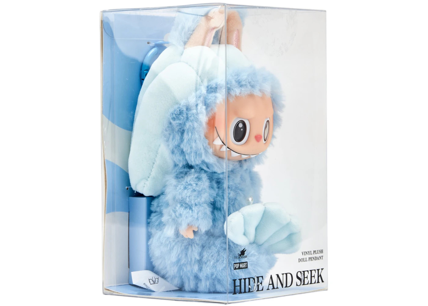 Pop Mart Labubu Hide and Seek In Singapore Series Vinyl Plush Doll Pendant - 3