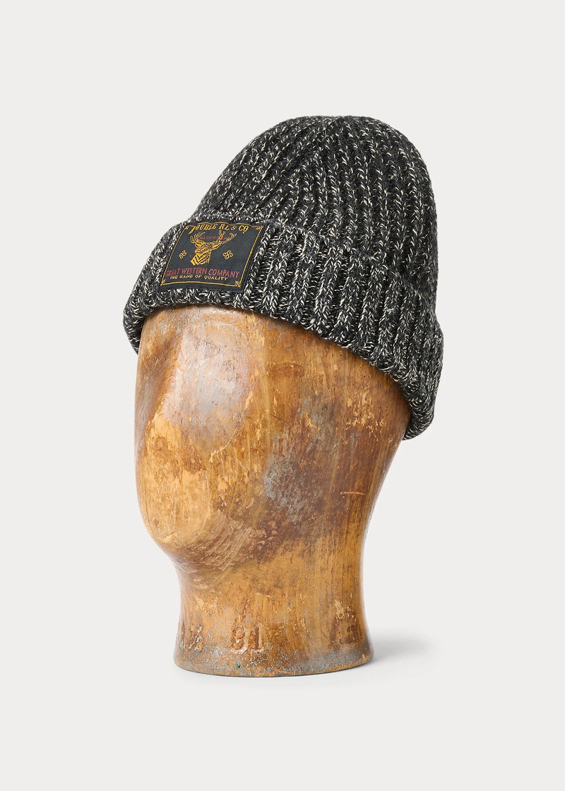 Marled Wool-Blend Beanie 1