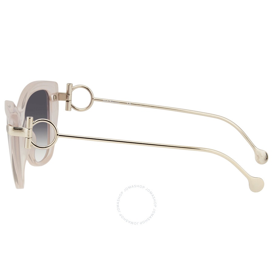Salvatore Ferragamo Grey Gradient Cat Eye Ladies Sunglasses SF928S 290 55 - 3