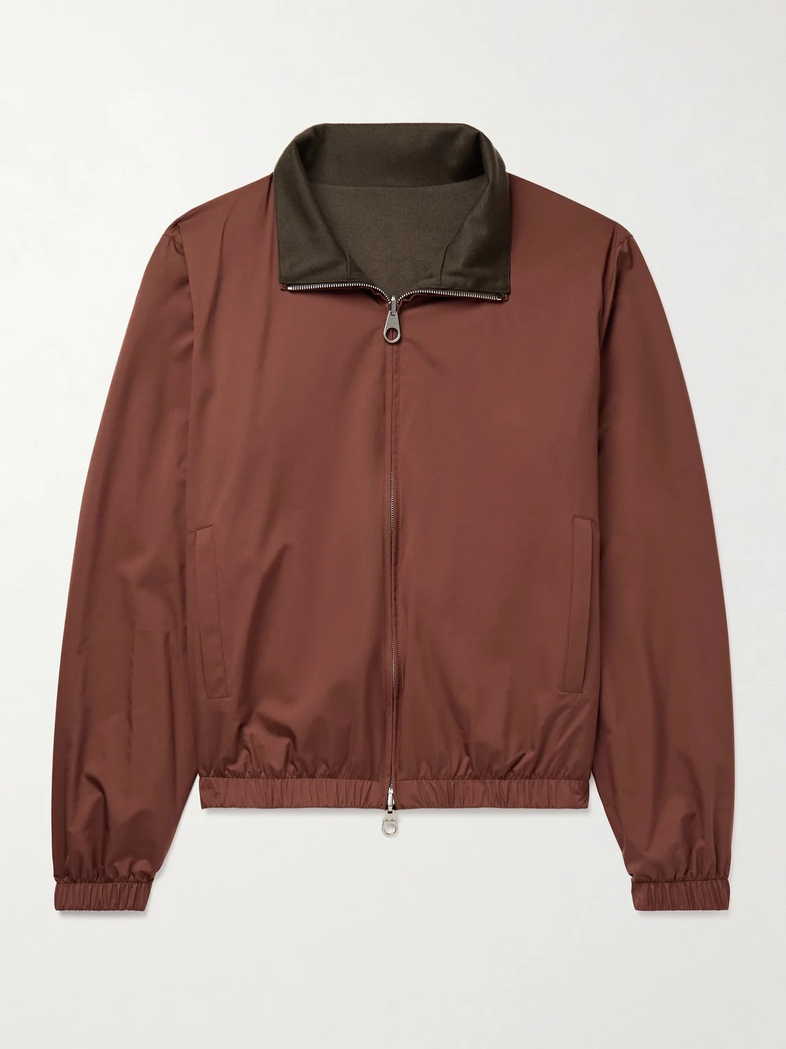 Reversible Windmate® Storm System® Nylon and Cashmere Blouson Jacket - 1