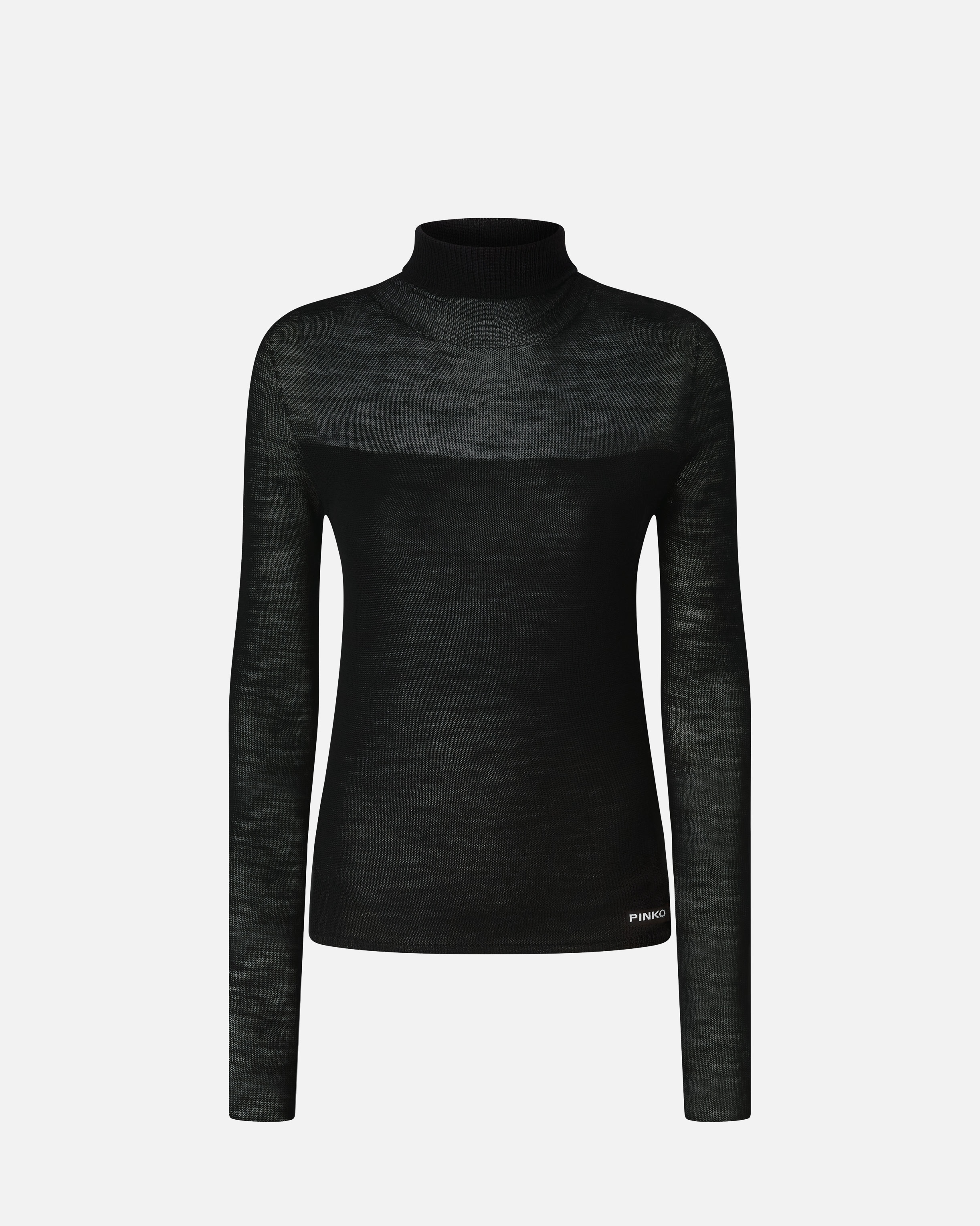 TURTLENECK SWEATER IN THIN WOOL - 1