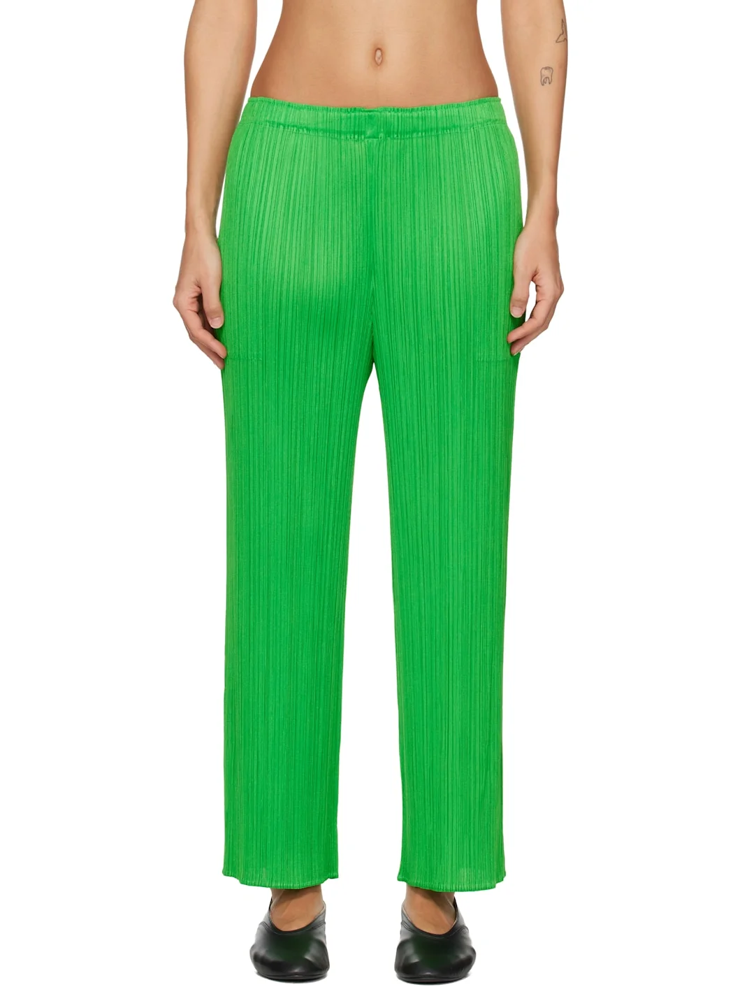 Green Monthly Colors April Trousers - 1