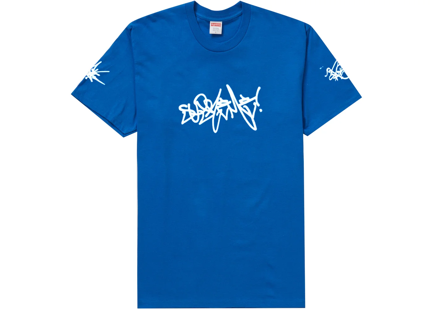 Supreme Rammellzee Tag Tee Royal - 1