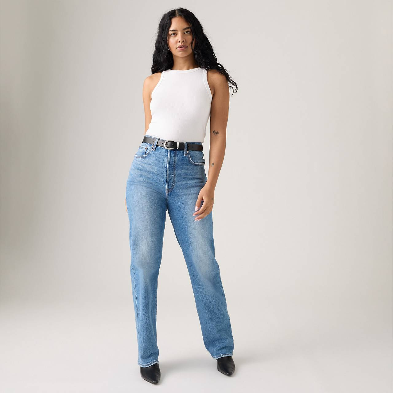 RIBCAGE FULL LENGTH WOMEN'S JEANS - 3