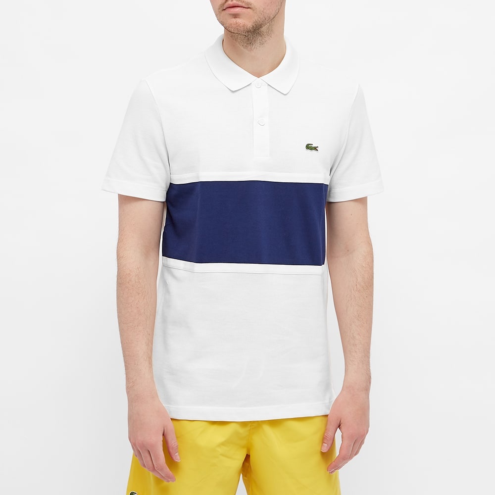 Lacoste Colour Block Tee - 4