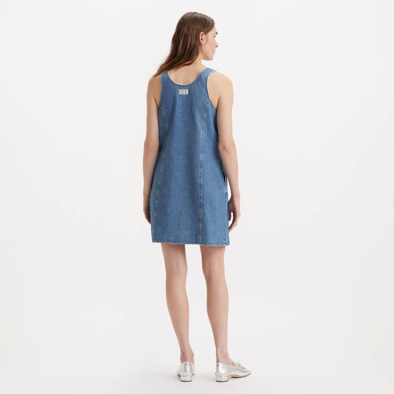 ALY DENIM JUMPER DRESS - 3