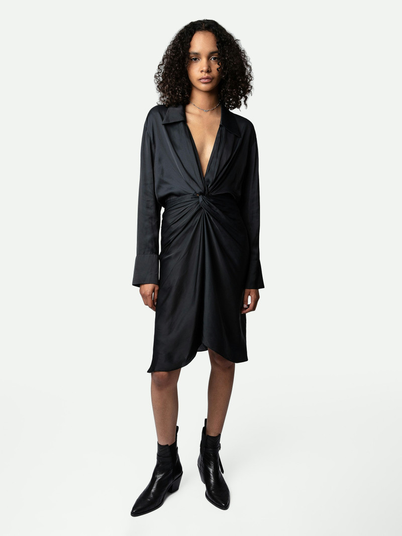 Zadig & Voltaire Rozo Satin Dress outlook