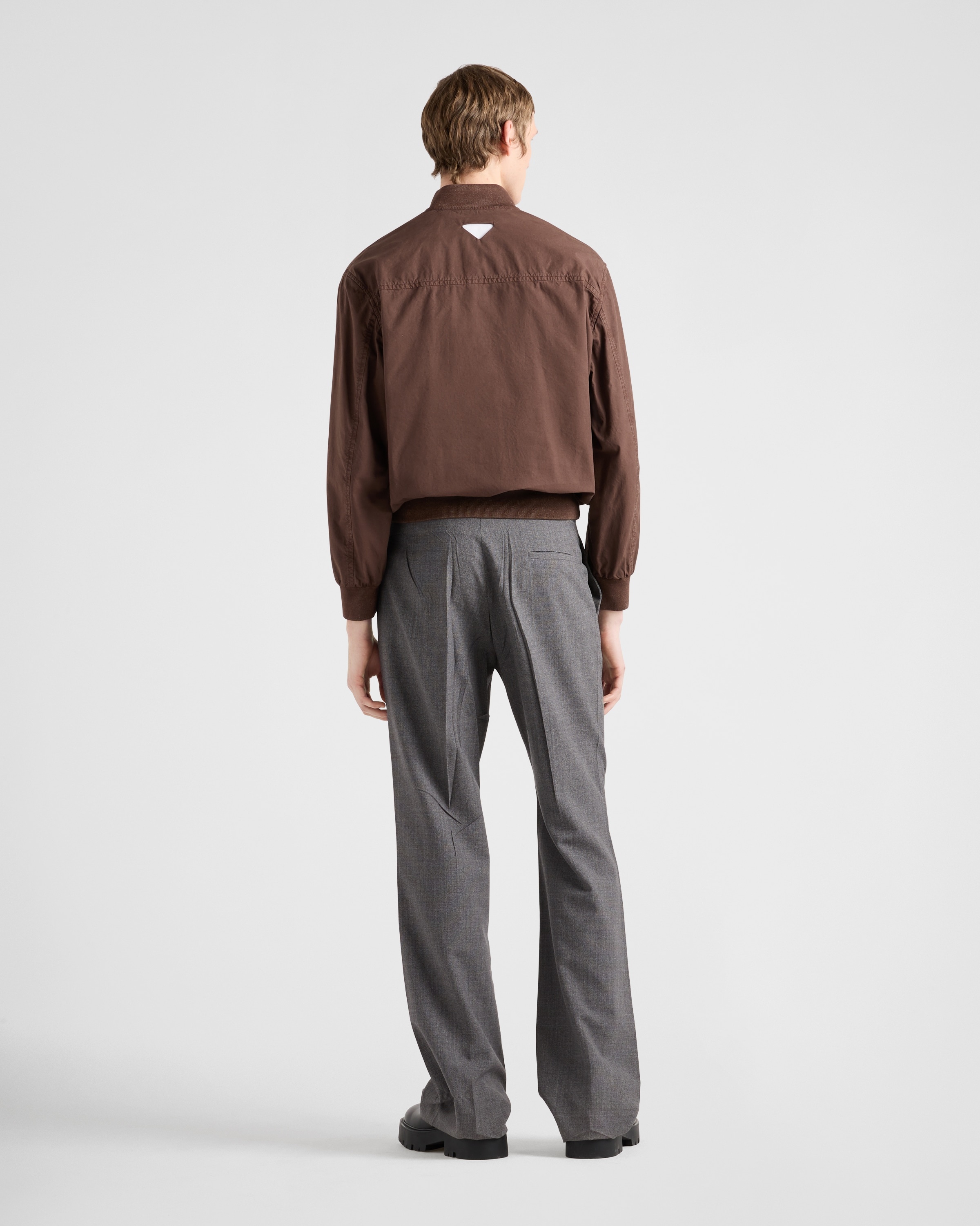 Cotton blouson jacket - 5