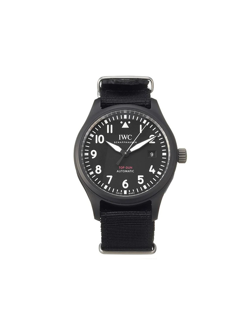 IWC Schaffhausen 2021 unworn Pilot's Watch Automatic Top Gun 'SIHH 2019' 41mm outlook
