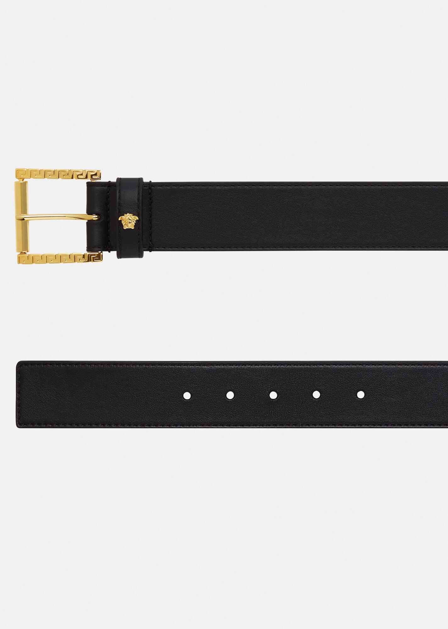 Greca Leather Belt - 3