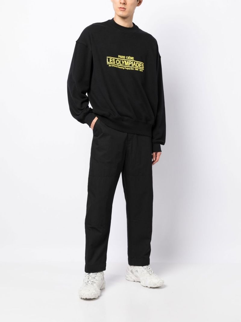 Les Olympiades print sweatshirt - 2