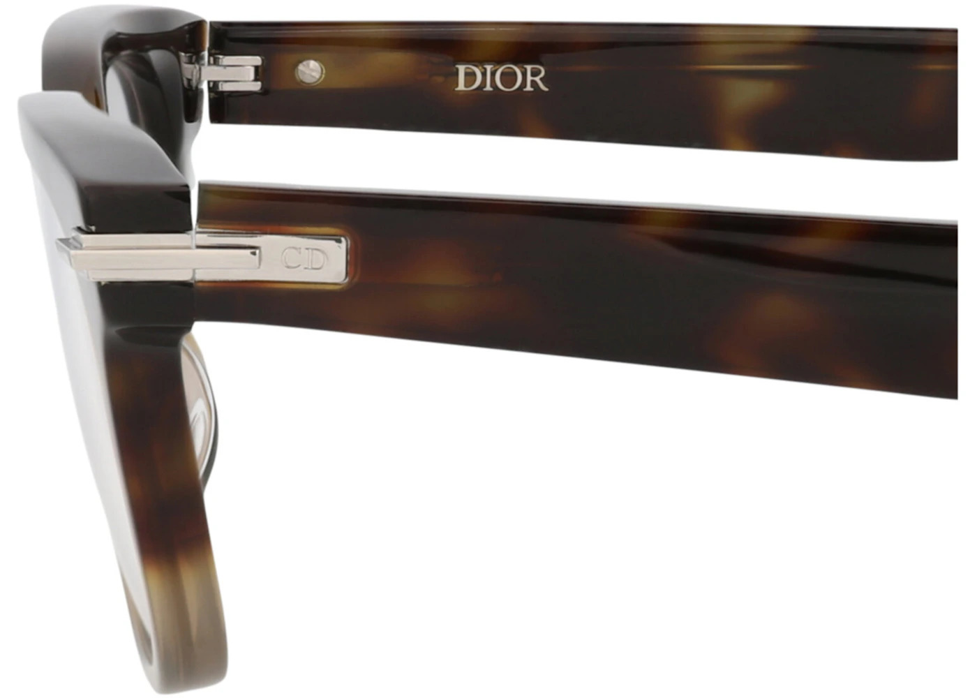 Dior Square-Frame Acetate Optical Frames Havana Havana Transparent (DM50051I-52-056) - 4