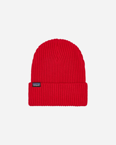 Patagonia Fisherman's Rolled Beanie Touring Red outlook