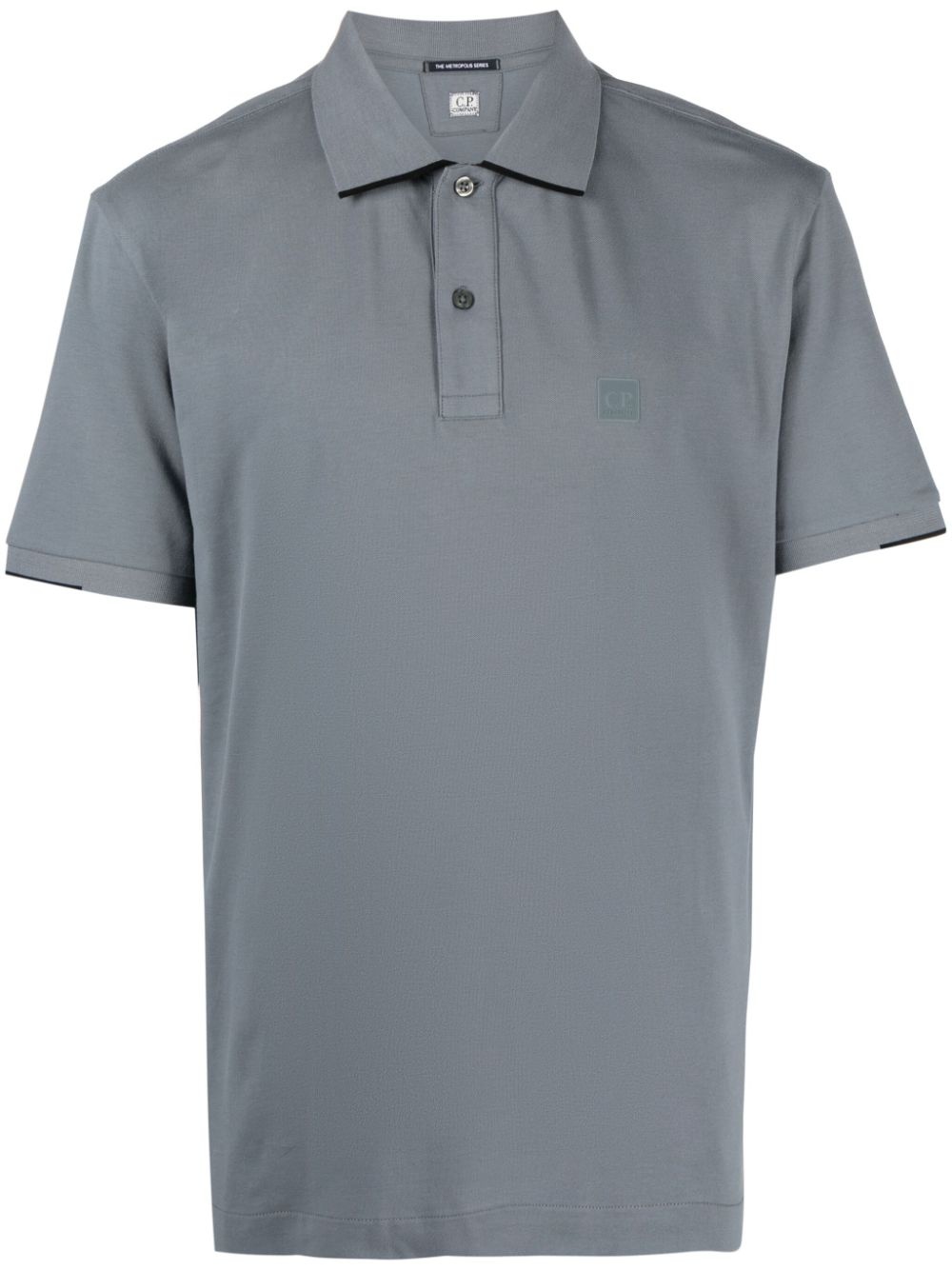 logo-print piquÃ© polo shirt - 1