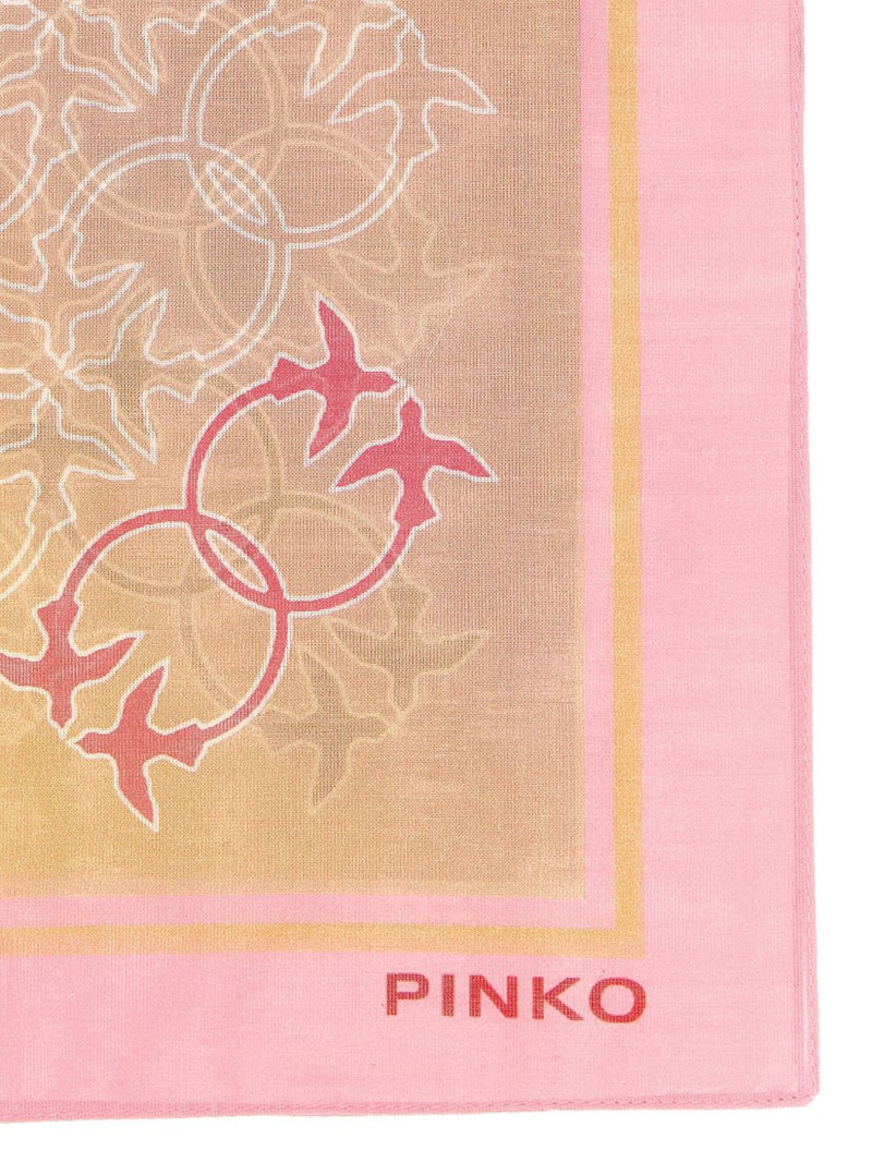 PINKO printed scarf outlook