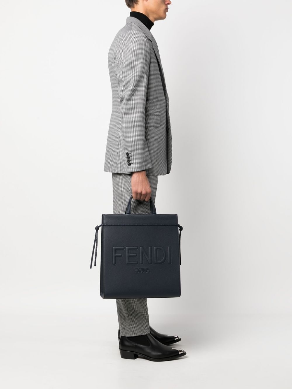 medium Go To leather tote bag - 2