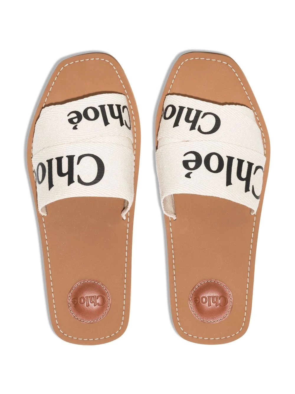 Woody logo-print sandals - 4