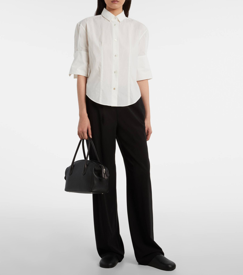 The Row Leather duffel bag outlook