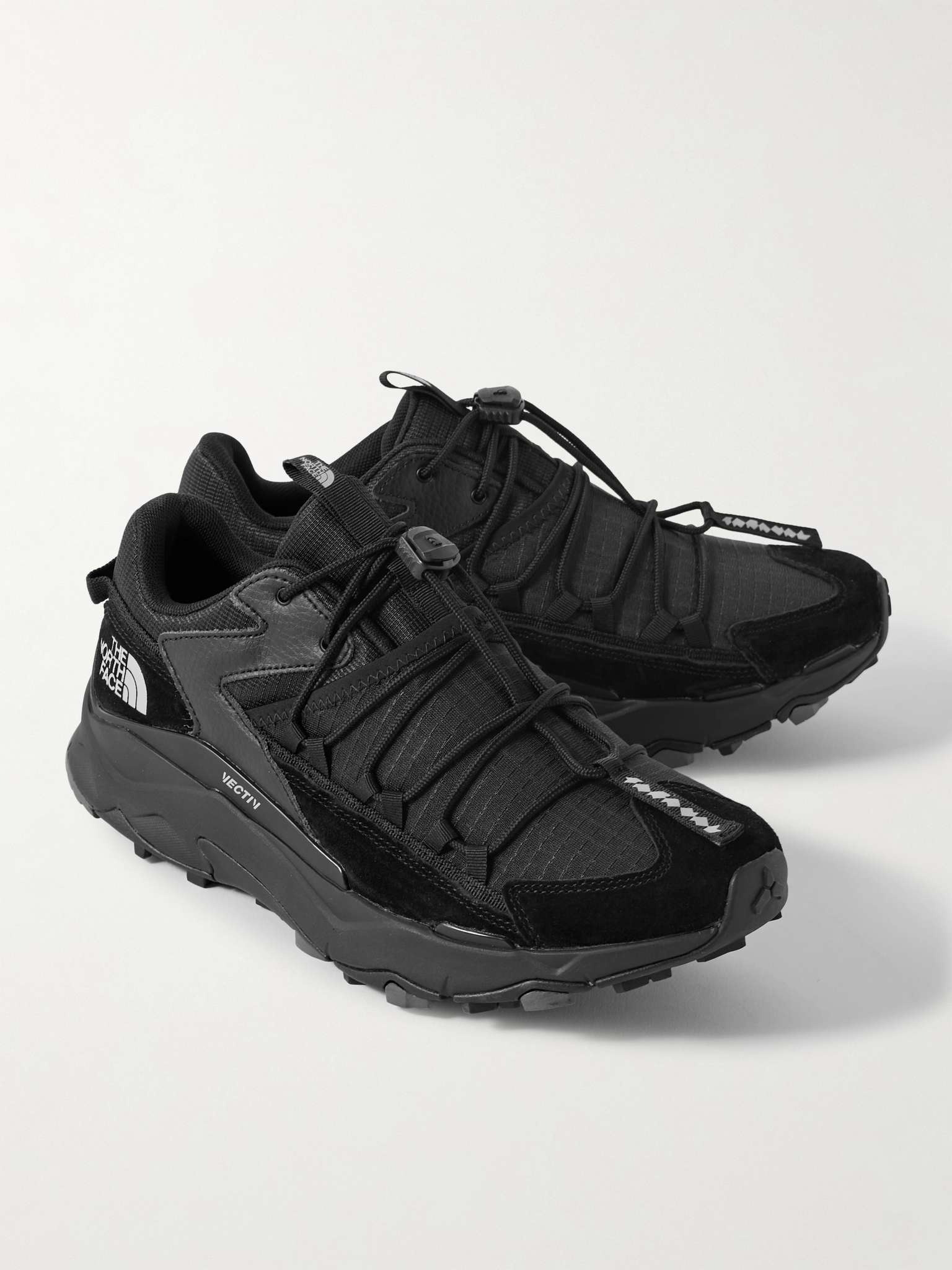 VECTIV Taraval Leather and Suede-Trimmed Ripstop and Mesh Sneakers - 4