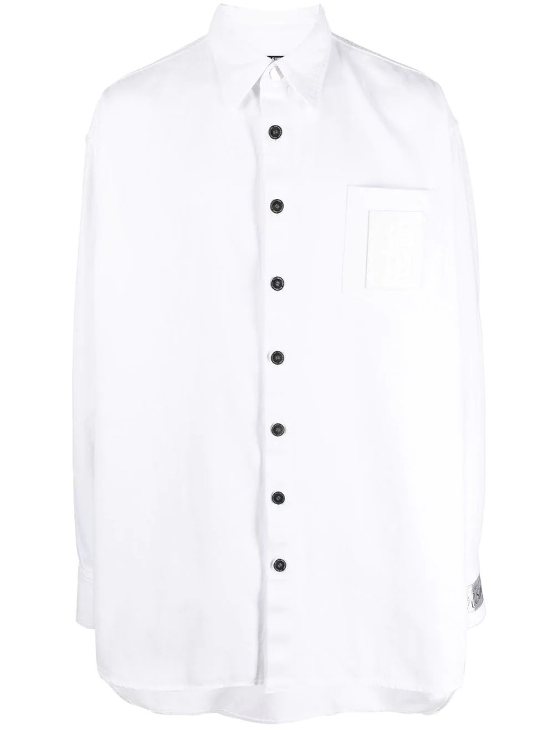 long-sleeve denim shirt 1