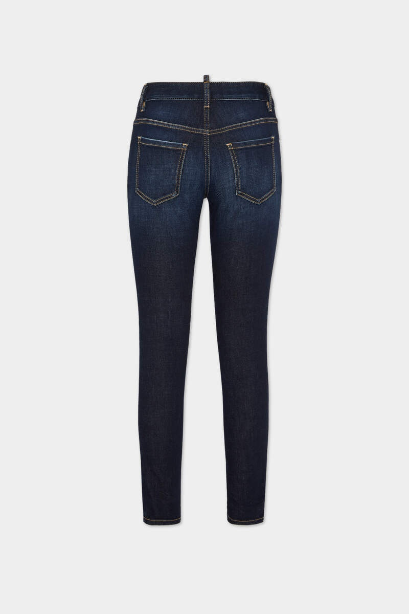DSQUARED2 DARK L.A. WASH MEDIUM WAIST JENNIFER JEANS outlook