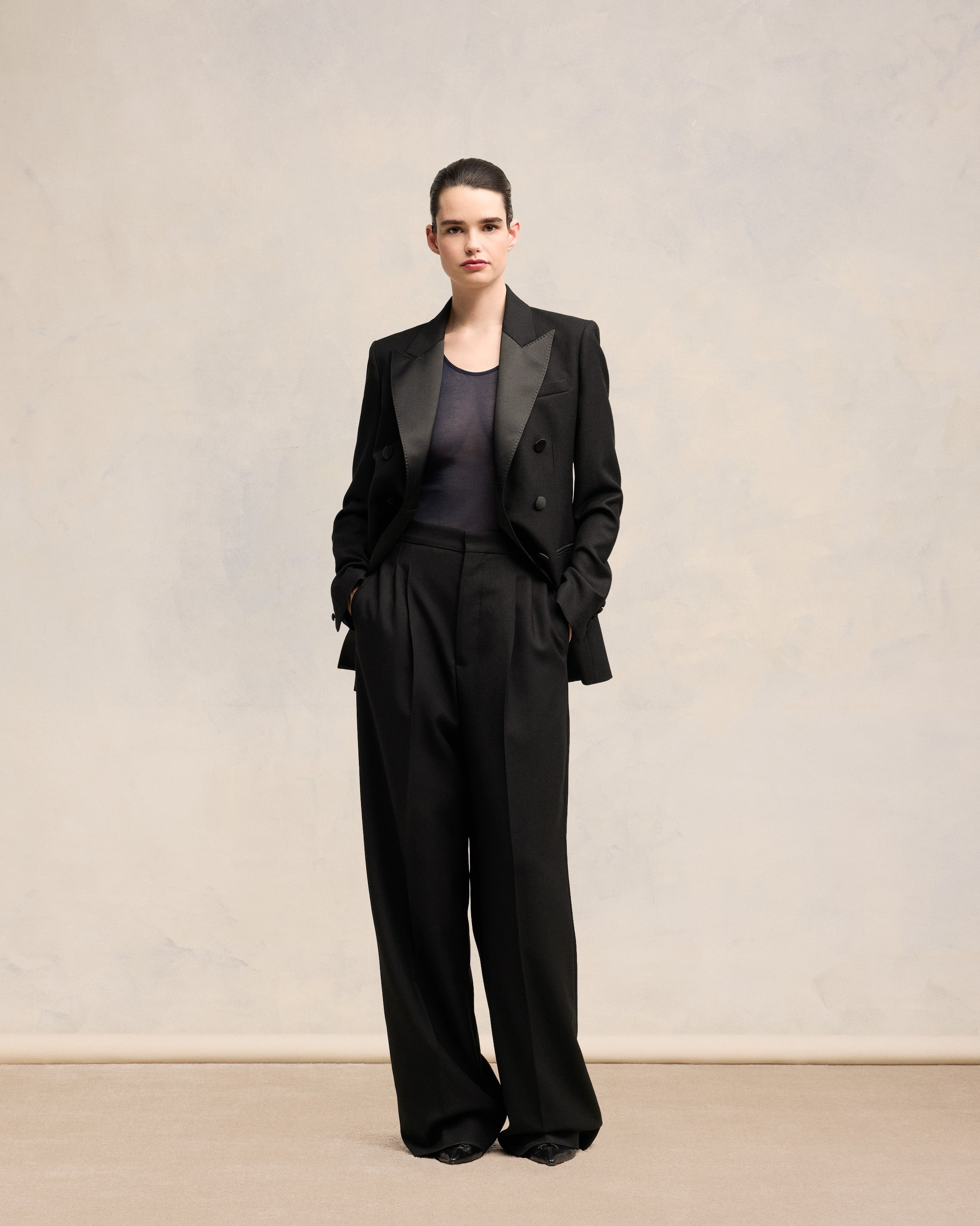 HIGH WAIST LARGE TROUSERS - 2