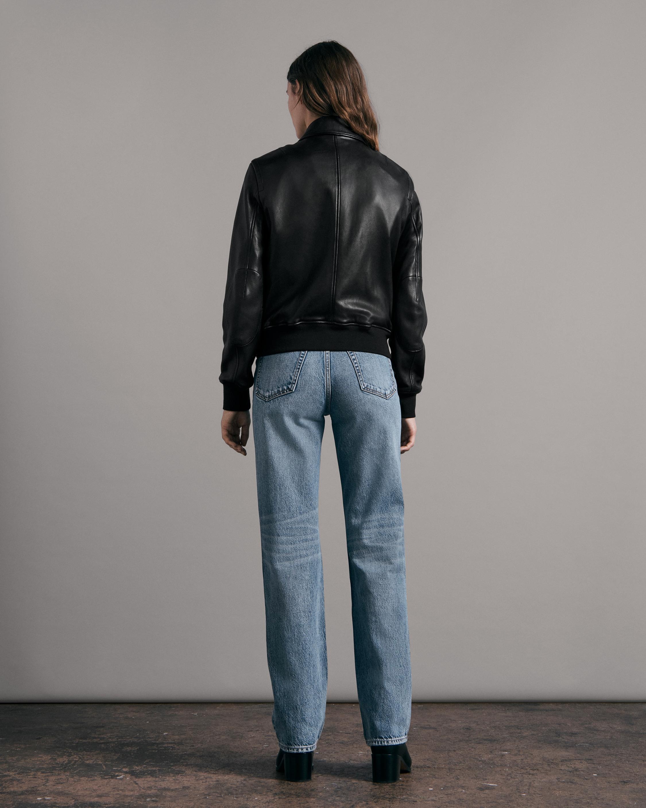 Andrea Leather Jacket
Classic Fit Jacket - 5