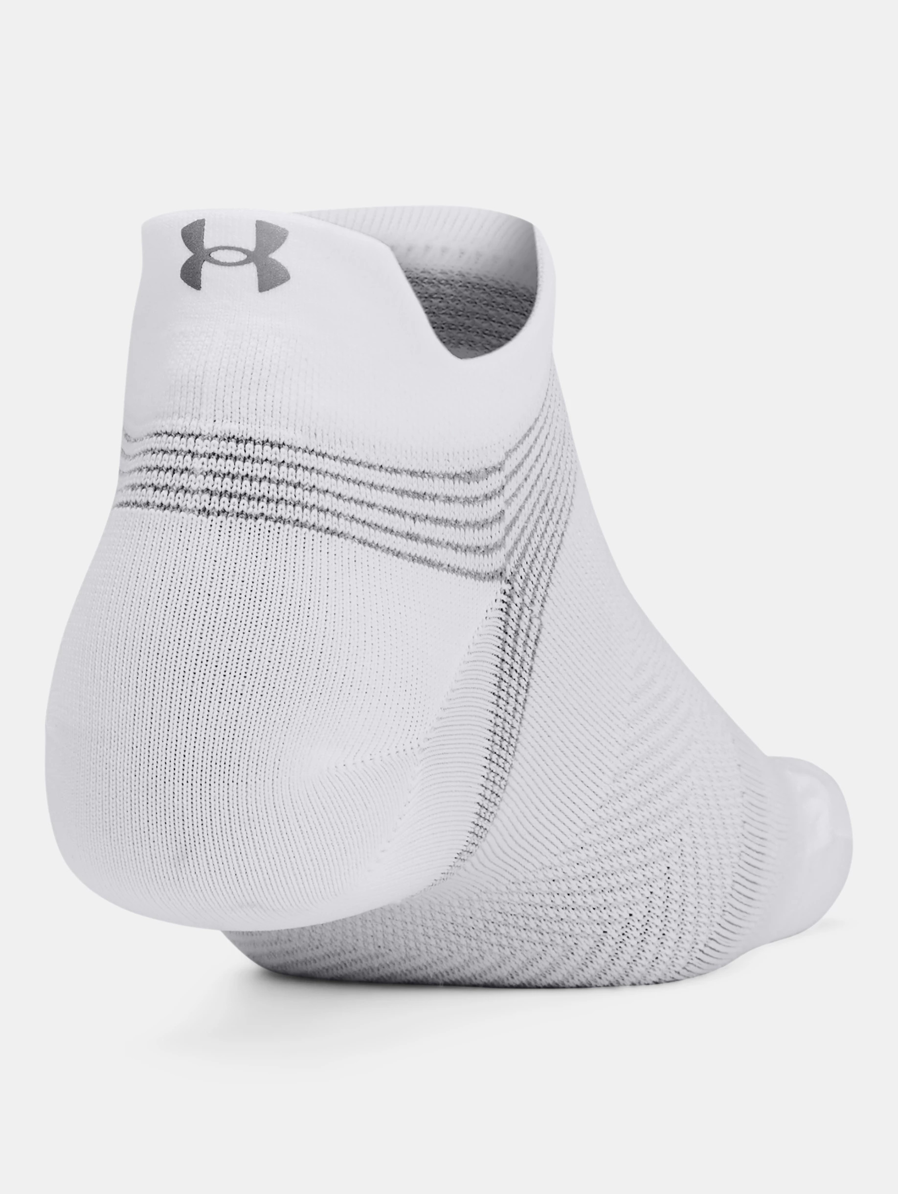 Unisex UA ArmourDry® Run Lite 3-Pack No Show Tab Socks - 2
