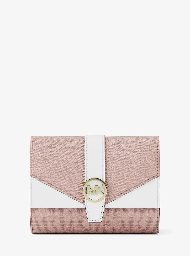 Greenwich Medium Signature Logo Trifold Wallet - 1