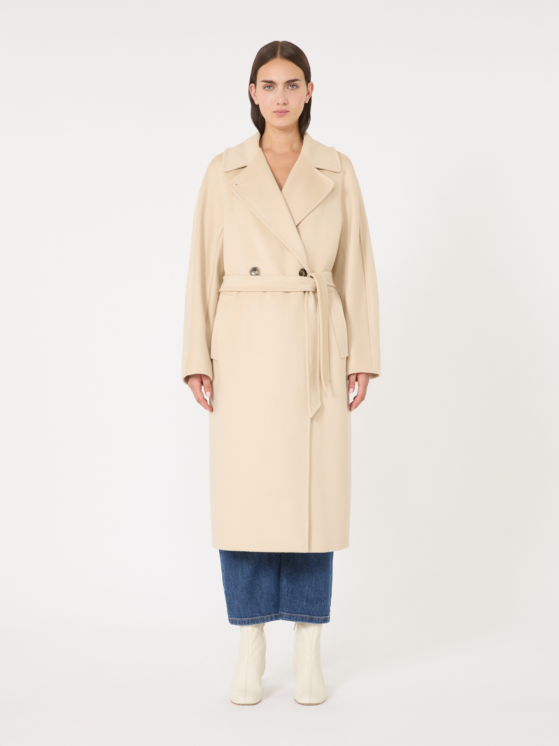 RESINA Double-breasted wool coat - 3