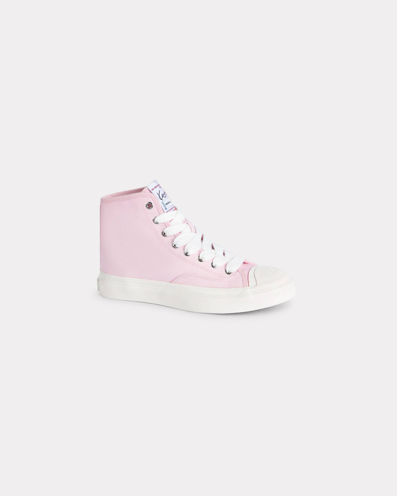 'KENZO Hoshi' high top sneakers in cotton canvas 1