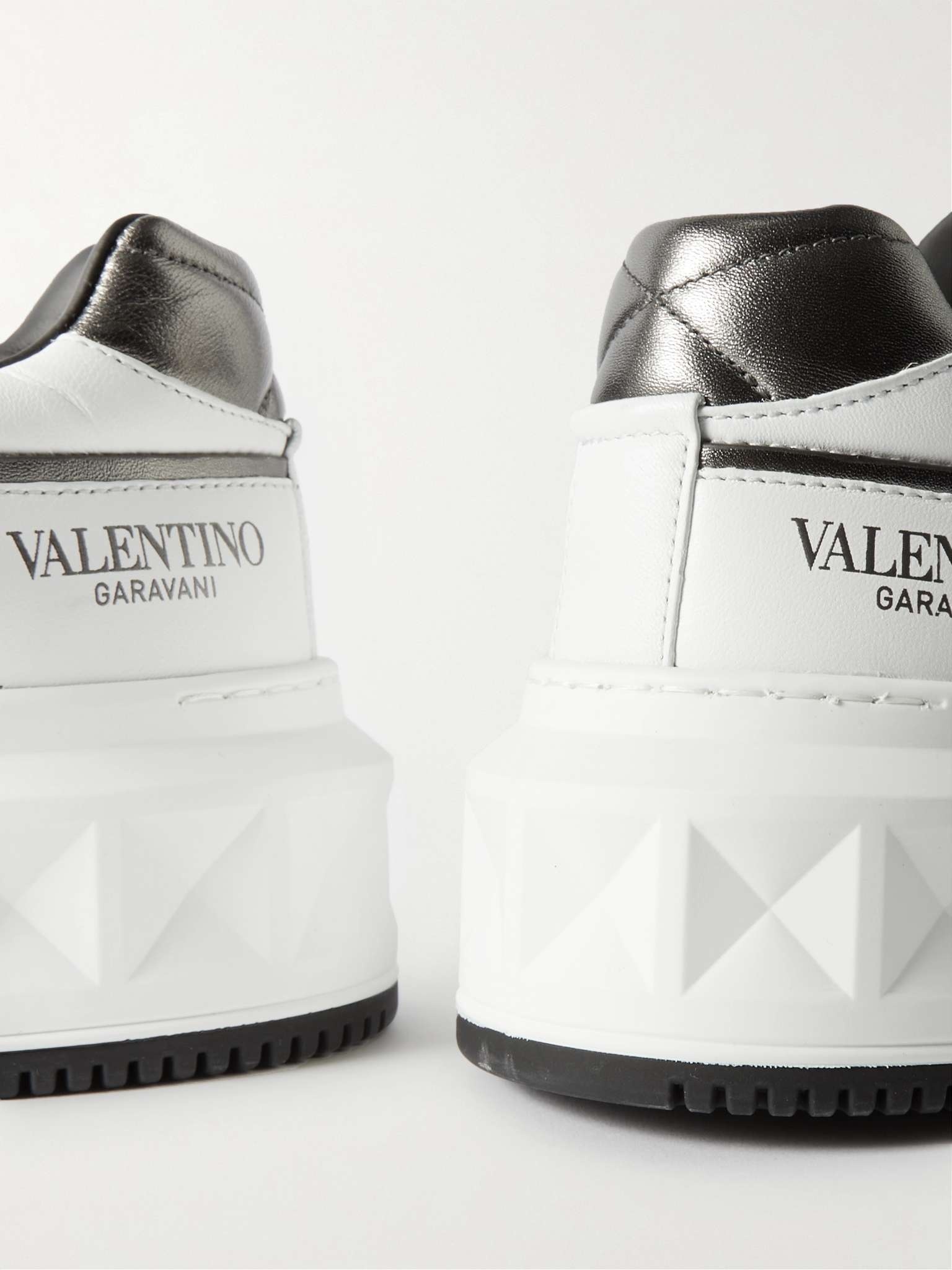Valentino Garavani One Stud XL Leather Sneakers - 5