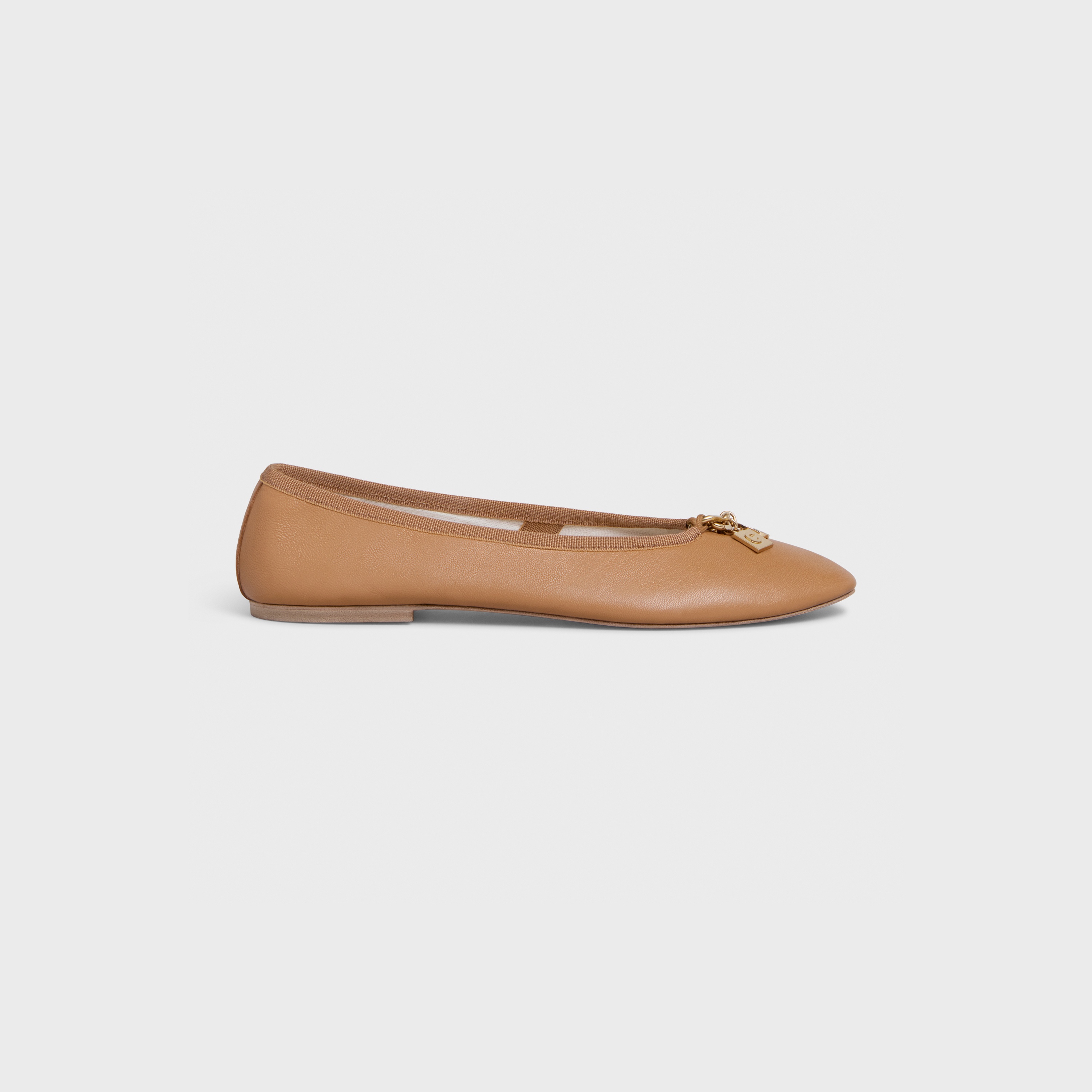 Les Ballerines Celine Ballerina with Charms in Lambskin - 1