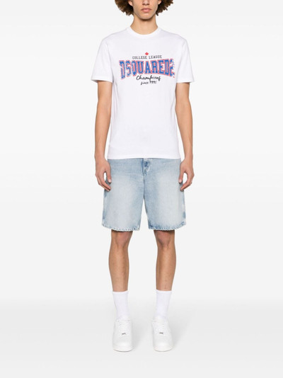 DSQUARED2 College logo-print T-shirt outlook
