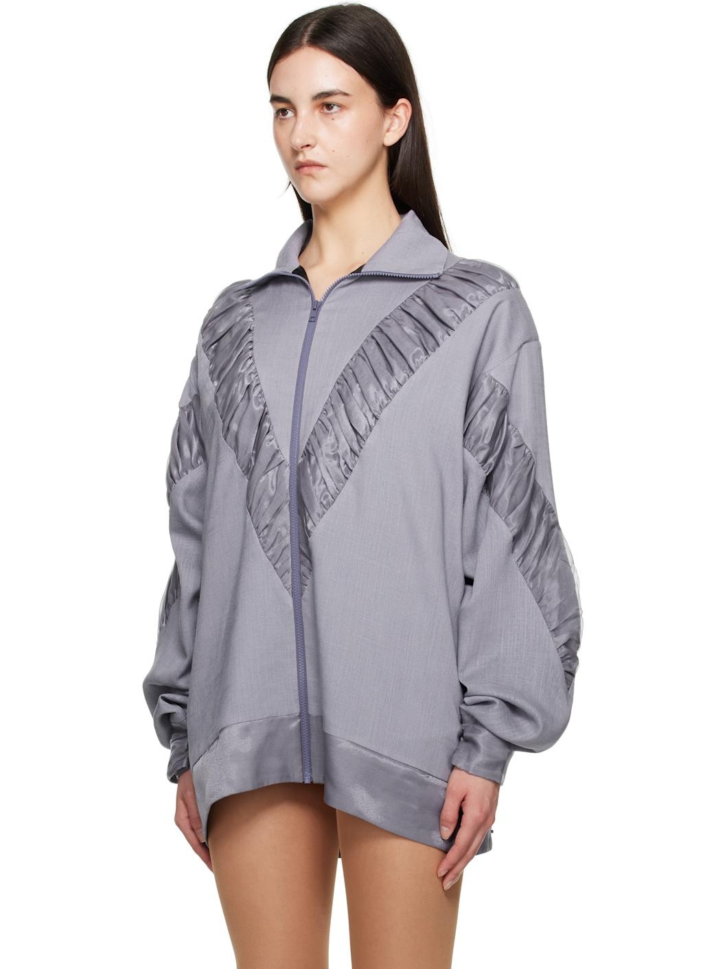 Gray Daniella Track Jacket - 4