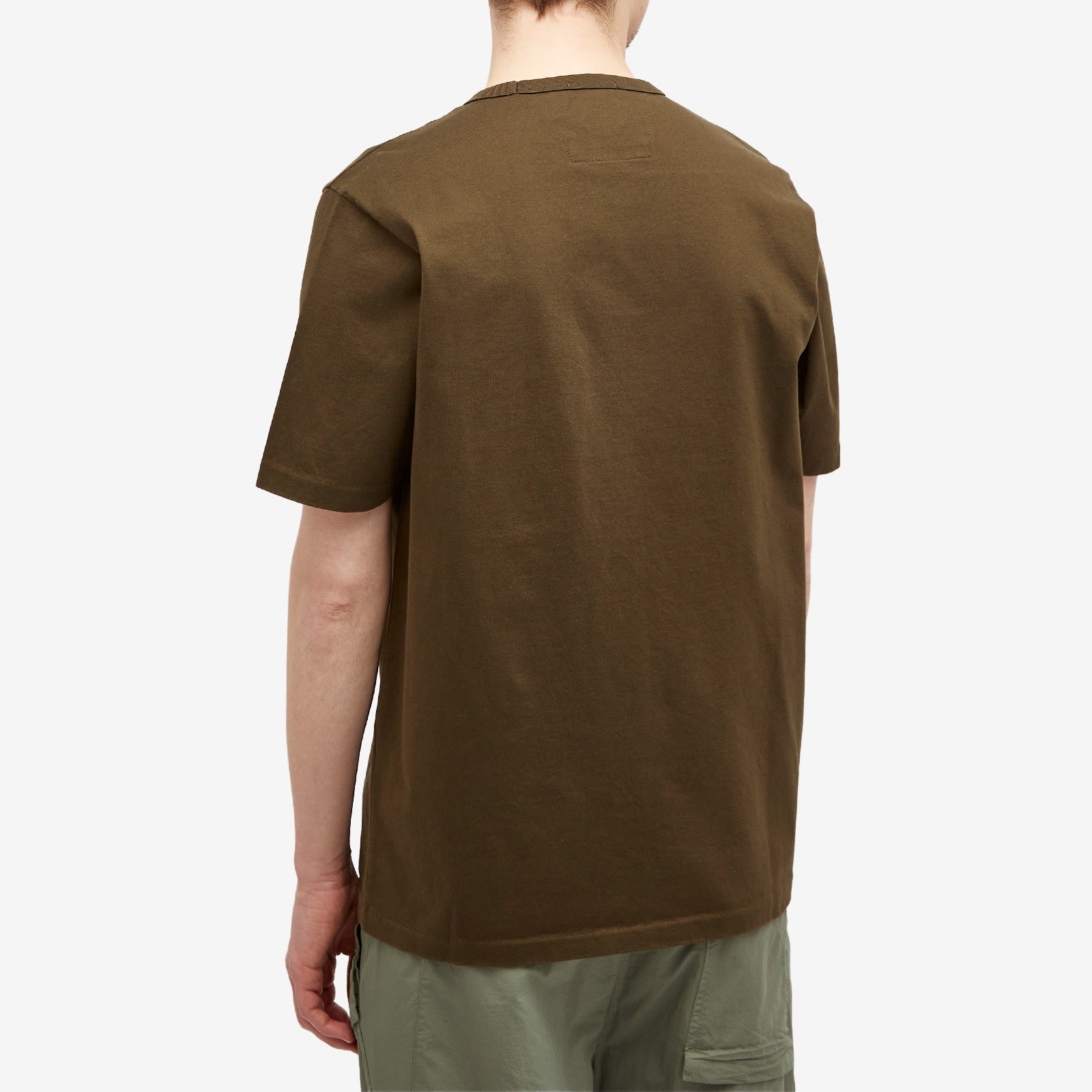 C.P. Company 30/2 Mercerized Jersey Twisted Pocket T-Shirt - 3