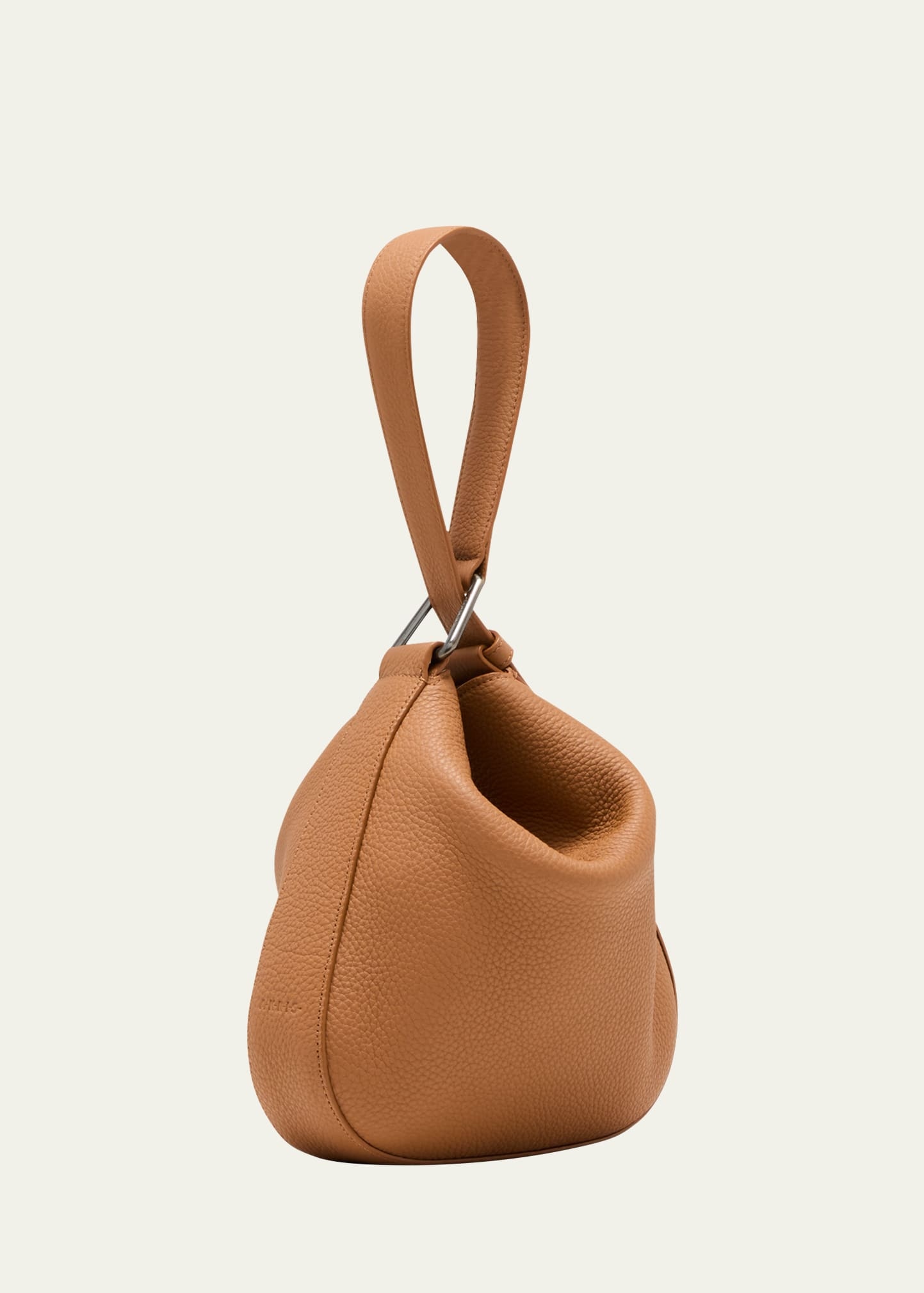 Anna Little Leather Hobo Bag - 3