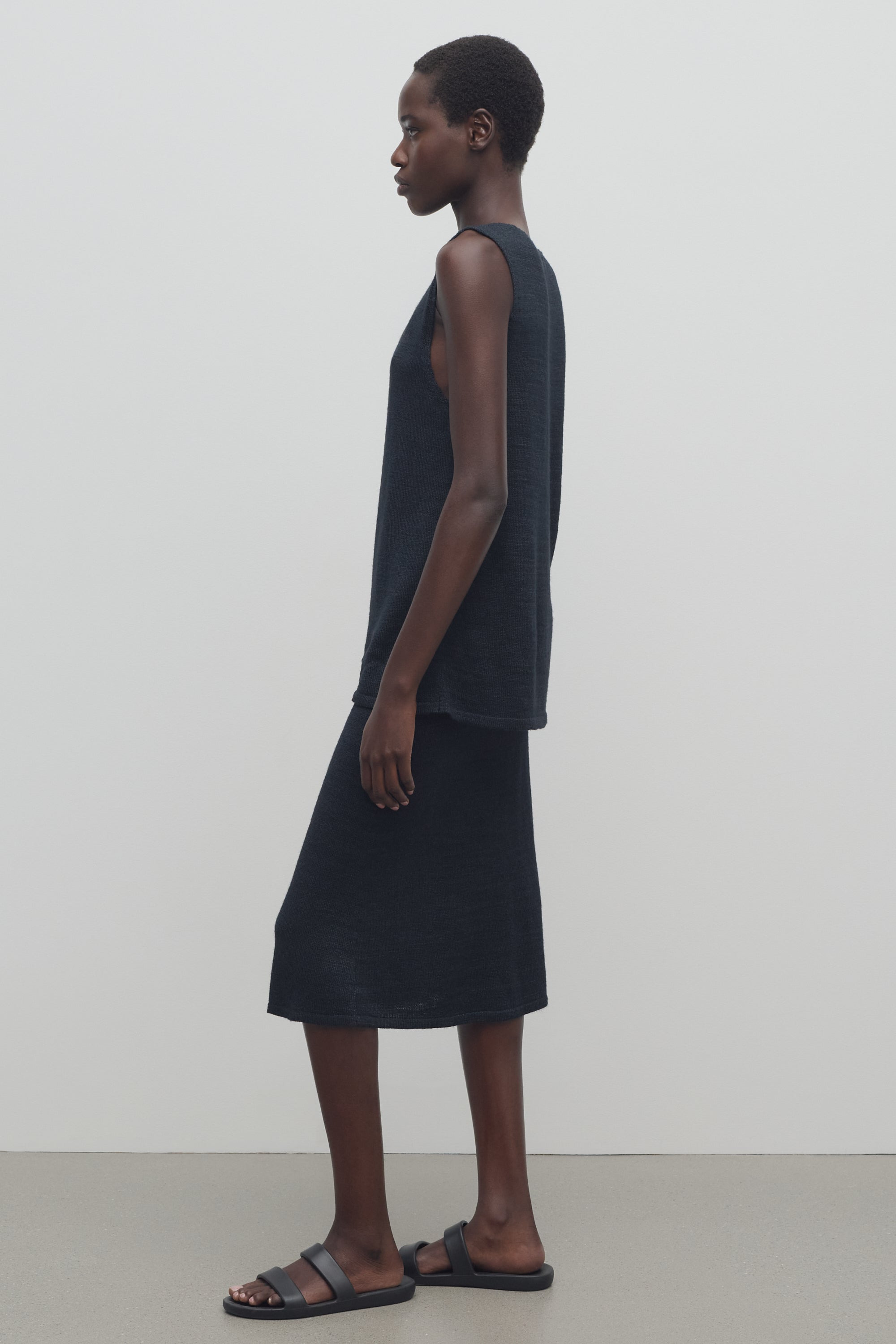 Jesto Skirt in Silk - 4