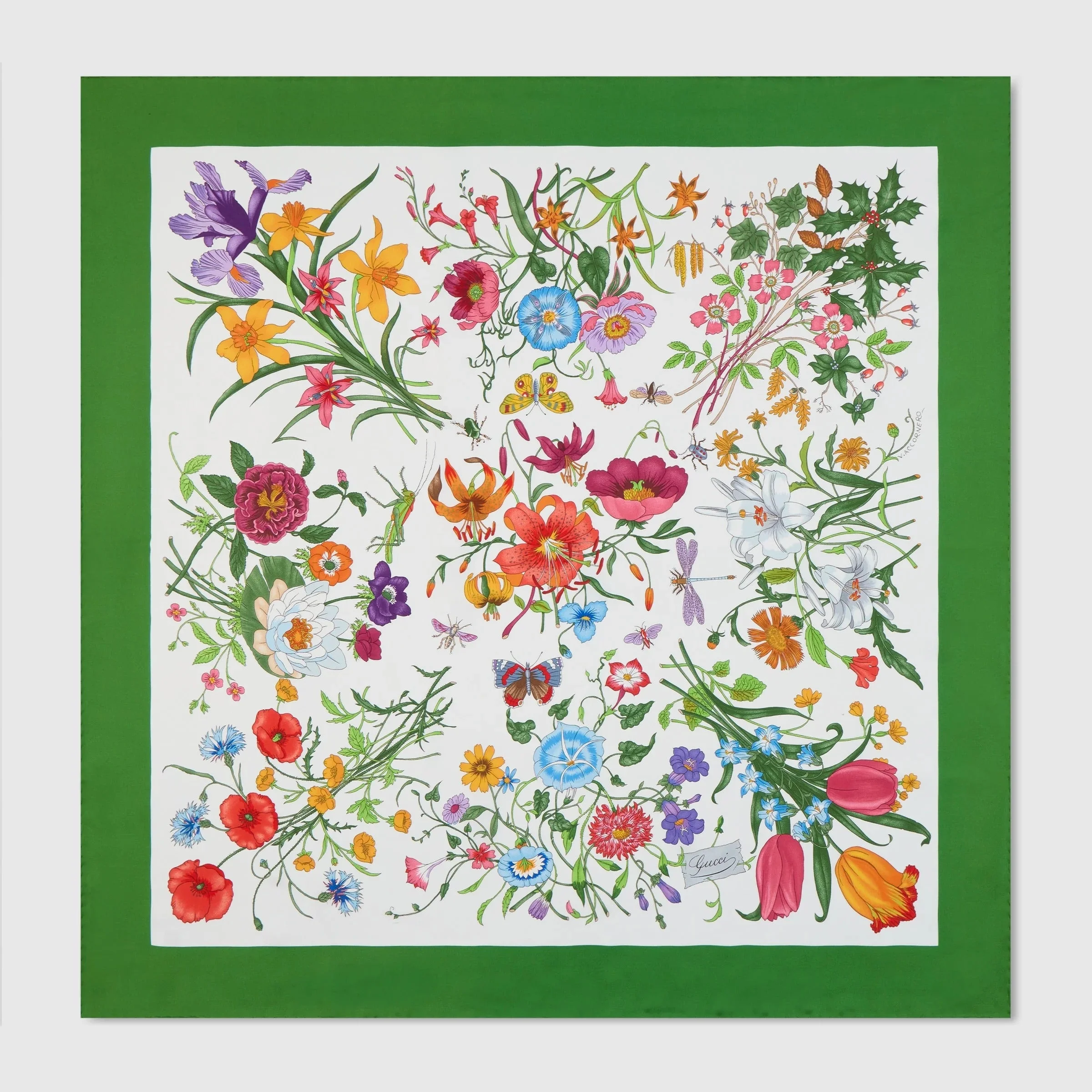 Gucci Silk Scarf - 1