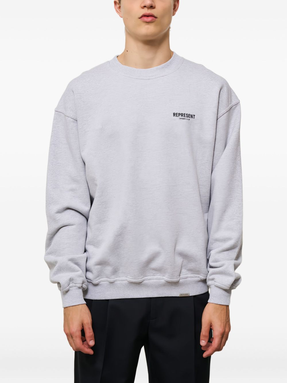 logo long-sleeved sweatshirt - 1