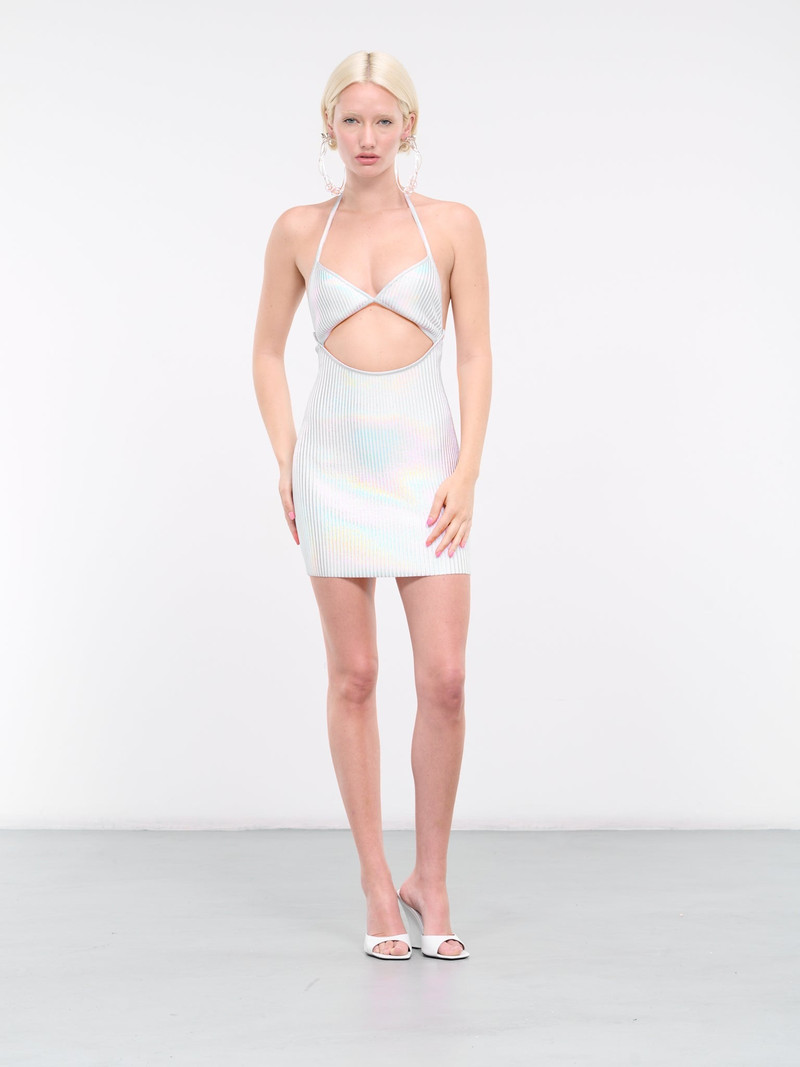 David Koma Bra Detail Cut-Out Knit Dress outlook